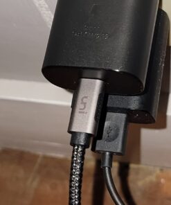 uni 100W USB C to USB C Cable 10ft, USBC to USBC Cable PD Fast Charging Cable, USB C Charger Cable (5A 20V) Compatible with iPhone15/Pro/Plus/ProMax, MacBook Air/Pro, iPad Pro, Samsung Galaxy S23 Grey 1 40 61RSfFevG0L