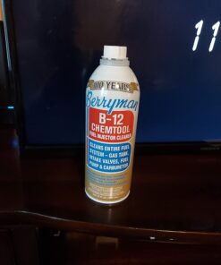 Berryman Products 0116 B-12 Chemtool Carburetor, Fuel System and Injector Cleaner, 15 Ounce, (Single Unit) 15 Fl Oz (Pack of 1) 28 61RTZErktwL