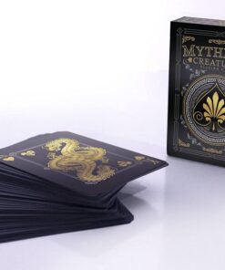Mythical Creatures - Black Silver & Gold Edition Playing Cards by Gent Supply 33 61RWzF1Kj9L 1