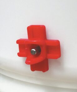 Farm Innovators HB-60P Thermostatically Controlled Heated 2 Gallon Plastic Outdoor Year Round Poultry Chicken Water Bucket Drinker, White/Red Single 19 61RXXDxOPYL