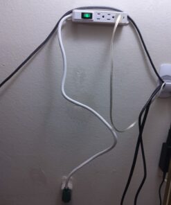 GoGreen Power (GG-13002MS) 3 Outlet Power Strip, White, 2.5 Ft Cord Pack of 1 32 61RZGhqpkBL