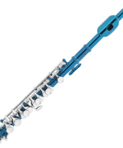 Mendini by Cecilio C Piccolo, Sky Blue with Nickel Plated Keys, MPO-SBN Sky Blue/Nickel 5 61RZOSOIUHL