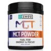 Zhou MCT Powder With Prebiotic Acacia Fiber | Zero Net Carbs | Keto Friendly Fat & Fiber Source | Easy To Digest | 45 Servings, 14.5 oz 49 61RaNDoPDVL