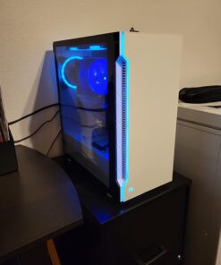 Skytech Gaming Archangel Gaming Computer PC Desktop – Intel Core-i5 10400F 2.9GHz, GTX 1660 Super 6G, 500GB SSD, 16GB DDR4 3200MHz, RGB Fans, Windows 10 Home 64-bit, 802.11AC Wi-Fi, White 10400F | 1660 Super 13 61Rc bg xGL