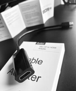 Rankie Mini DisplayPort (Mini DP) (Thunderbolt) to HDMI Adapter (Black) Black 26 61RcVYIar7L