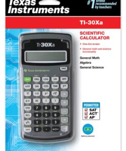 Texas Instruments TI-30Xa Scientific Calculator Gray 23 61Rgt4SfIDL