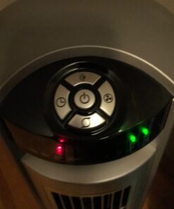 Lasko Oscillating Tower Fan, Remote Control, Timer, 3 Quiet Speeds, for Bedroom, Living Room and Office, 42", Silver, T42951 Silver T42951 43 61Rhs96bCBL