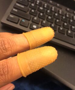 Swingline Rubber Finger Tips, Medium/Large, Size 12, Finger Cots, 12 Pack (54032) Medium/Large (Size 12) 14 61Rippdn6JL