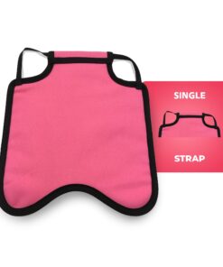 Hen Saver Hen Apron/Saddle, Single Strap, Small/Medium, Awareness Pink Medium 21 61RkWKYJYcL