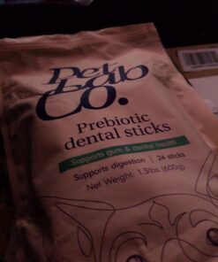 Petlab Co. Dental Sticks – Dog Dental Chews -Target Plaque & Tartar Build-Up at The Source - Designed to Maintain Your Dog’s Oral Health, Keep Breath Fresh and Provide Digestive Help (6 Sticks) 6 Count (Pack of 1) 13 61RmhDDDdvL