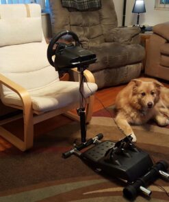 Wheel Stand Pro G Racing Wheel Stand Compatible With Logitech G29 G923 G920 G27 & G25 Wheels, Deluxe, Original V2. Wheel and Pedals Not included. 42 61Rn FsQQOL