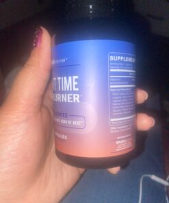 MAV NUTRITION Weight Loss Pills Night Time Fat Burner for Women & Men | Sleep Aid Diet Pills, Appetite Suppressant, Metabolism Boost, Carb Blocker; 60 Count Night Time Fat Burner Capsule 35 61RpS47zyhL