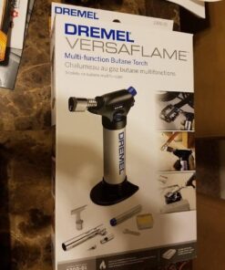 Dremel 2200-01 Versa Flame Multi-Function Butane Torch Perfect for Wood Burning, Leather Crafting, Stencil Cutting, Cordless Soldering, Hot-Knife Cutting of Foam, Plastics and Rope 48 61Rpn29lrhL