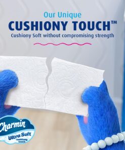 Charmin Ultra Soft Cushiony Touch Toilet Paper, 24 Family Mega Rolls = 123 Regular Rolls (Packaging May Vary) 24 Count (Pack of 1) 32 61Rr2wAN5pL