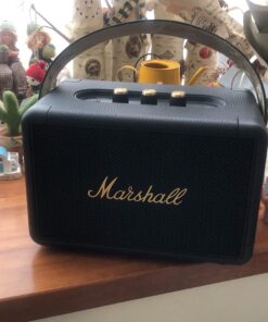 Marshall Kilburn II Bluetooth Portable Speaker - Black & Brass Black and Brass 18 61RrgtDelmL