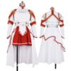 CG Costume Women's Sword Art Online Asuna Dress Cosplay Costume 13 61RrjCVh sL