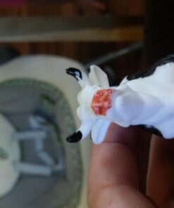 SCS Direct Farm Animal Toy Action Figure Set - 50 Pieces with 16 Different Barnyard Animals and Accessories - Includes Cows, Horses, Chickens, Pigs, Sheep & More - Great for School Projects & Dioramas 28 61Rs6a uwcL