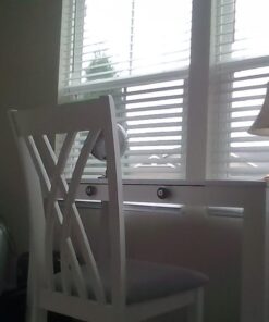 Ameriwood Home Desk Parsons, White 46 61RsHdGVVcL