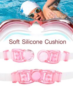 HUBO SPORTS Swim Goggles Swimming Goggles for Women Men Kids No Leaking Anti Fog G5p-rose 8 61RsHtfzfwL