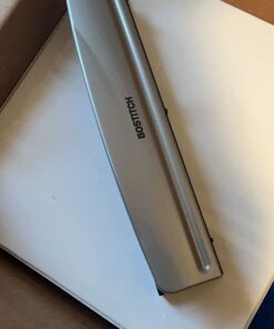 Bostitch Office Premium 3 Hole Punch, 12 Sheet Capacity, Metal, Rubber Base, Easy-Clean Tray, Silver 54 61RsOF8YuiL