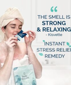 Shower Steamers Aromatherapy 15 Pack - Christmas Gifts Stocking Stuffers, Relaxation Birthday Gifts for Women and Men, Stress Relief and Luxury Self Care, Lavender Shower Bath Bombs - BodyRestore 15 Count (Pack of 1) Calm 30 61RtElvm33L