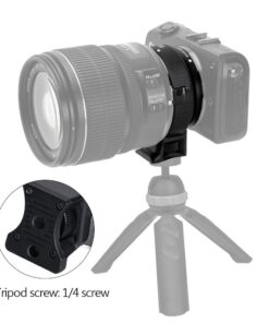 Commlite CM-EF-EOS M Auto-Focus Lens Mount Adapter for EF/EF-S Lens to Canon EOS M (EF-M Mount) Mirrorless Camera Lens Converter Ring for Canon EOS M1 M2 M3 M5 M6 M10 M50 M100 EF-EOS M 35 61RtmeoJnnL