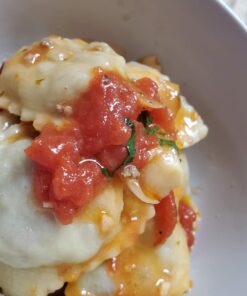 Norpro 3 Piece Ravioli Maker and Press Set with Rolling Pin, Large, White and silver 21 61RtzUslsFL