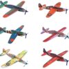 Rhode Island Novelty 8 Inch Flying Glider Plane Set of 12 Multicolor, 8" 21 61RuOZAZv1L