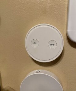 LoraTap Mini Remote Control Outlet Plug Adapter with Remote, 656ft Range Wireless Light Switch for Household Appliances, No Hub Required, 10A/1100W, White, 2 Years Warranty 32 61RvIUcxbL