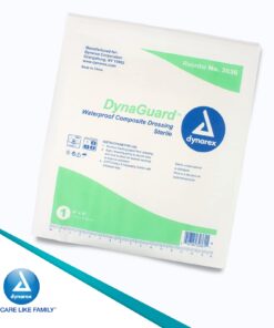 Dynarex 3036 DynaGuard Waterproof Dressing, Sterile, Four-Layer Composite Dressing, 6" x 6", Pack of 10 10 Count/6 X 6 Inch 1 16 61RvkU0svgL