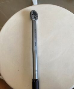 TEKTON 1/2 Inch Drive Micrometer Torque Wrench (10-150 ft.-lb.) | 24335 1/2 Inch Drive (10-150 ft.-lb.) 10-150 ft.-lb. 51 61RwFpThSL