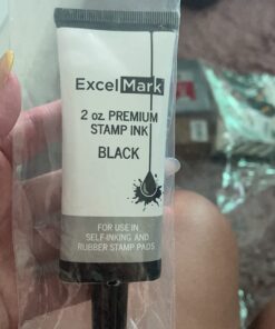Self Inking Stamp Refill Ink - 2 oz. - Black Ink 27 61Rxo5P3iML