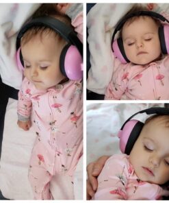 Baby Banz Earmuffs Infant Hearing Protection – Ages 0-2+ Years – The Best Earmuffs for Babies & Toddlers – Industry Leading Noise Reduction Rating – Soft & Comfortable – Baby Ear Protection Pink 41 61RyWq4FrFL