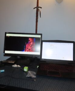 Sceptre E205W-1600 20" 75Hz Ultra Thin LED Monitor HDMI VGA Build-in Speakers, Metallic Black (2018 version) Single 47 61RywRnc5gL