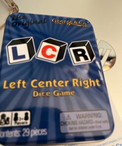 LCR® Left Center Right™ Dice Game - Blue Tin 19 61RzAJk9olL