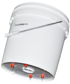 Alternative view of BAFX Products - 2 Gallon Chicken - Poultry - Fowl Watering Bucket & Lid w/ 4 Nipples