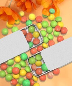 Empty Slide Top Tin Containers for Lip Balm, Crafts, Storage Kit - .25oz, 6 Pack 6 Count (Pack of 1) Sliver 18 61S1MCQ7YTL