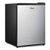 Midea WHS-87LSS1 Refrigerator, 2.4 Cubic Feet, Stainless Steel 4 61S2zfVI86L