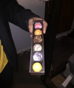 Godiva Chocolatier Happy Birthday Cake Chocolate Truffle Flight, Great for any gift, Birthday Gift, Easter Gifts, Easter Baskets, Easter Chocolate, 6 pc. 6 Count (Pack of 1) 25 61S3w4ksGEL