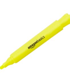 Alternative view of Amazon Basics Tank Style Highlighters - Chisel Tip, Assorted Colors, 12-Pack