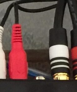 Monoprice 1.5ft Premium 2 RCA Plug/2 RCA Plug M/M 22AWG Cable - Black 23 61S4a3nf3qL