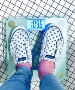 Eat Smart Products Free Body Tape Measure Included Digital Bathroom Scale with Extra Large Lighted Display, One Size, Clear 38 61S4seKfW2L