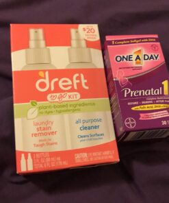 One A Day Women's Prenatal 1 Multivitamin including Vitamin A, Vitamin C, Vitamin D, B6, B12, Iron, Omega-3 DHA & more, 30 Count - Supplement for Before, During, & Post Pregnancy Unflavored 30 Count (Pack of 1) 26 61S5DIoJFlL 2