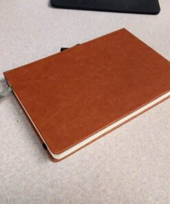 Grid Paper Notebook - Hardcover Classic Notebook with Pen Holder - Thick Premium Paper + Page Dividers Gifts 8.4 x 5.7 In 43 61S80p2MDWL