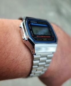 Casio Collection Unisex Adults Watch A168WA SILVER 32 61S91DEnZZL