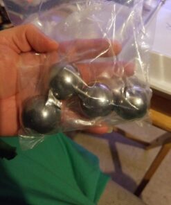 Five Large 1-1/2" Inch Paracord Monkey Fist Steel Ball Bearing Tactical Cores Balls 13 61S9Z52FU L