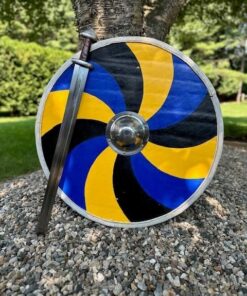 Alternative view of GDFB AB0129 Shield Boss with Hemispherical Dome, 7.5", Multi