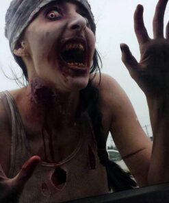 Kangaroo's Halloween Makeup Monster Liquid Latex I Quick Drying Liquid Latex Sfx Makeup Kit I Multi-Purpose Liquid Rubber White Face Paint for Zombie Makeup, Costume Makeup, Fake Scars 16oz Pint 40 61SAIDq4RcL