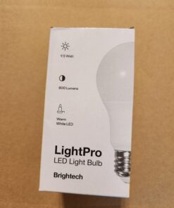 Brightech Maxwell - Modern Shelf Floor Lamp with Shade and LED Bulb Corner Display Lamps Shelves for Living Room, Bedroom Office Black Classic Black 32 61SBLd1TzdL