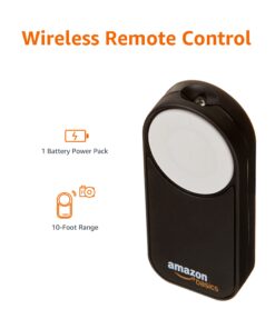Alternative view of Amazon Basics Wireless Remote Control for Specific Canon Digital SLR Cameras, Black, 0.28" x 1.10" x 3.36"
